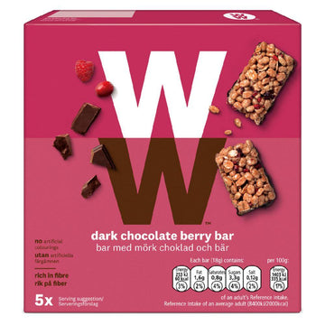 Dark Chocolate Berry Bar 18G X 5Pk - 90G